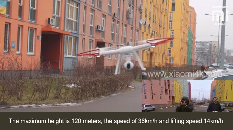xiaomi mi drone flight test